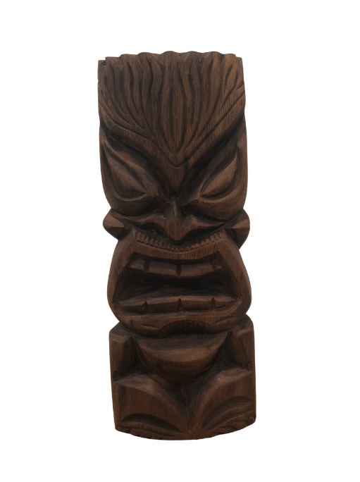 Tiki carving from Kona, Big Island, Hawaii