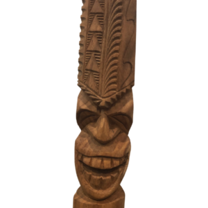 Happy tiki wood carving from Hawaii