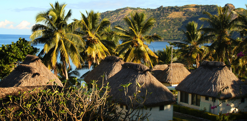 Fiji landscape in Polynesia