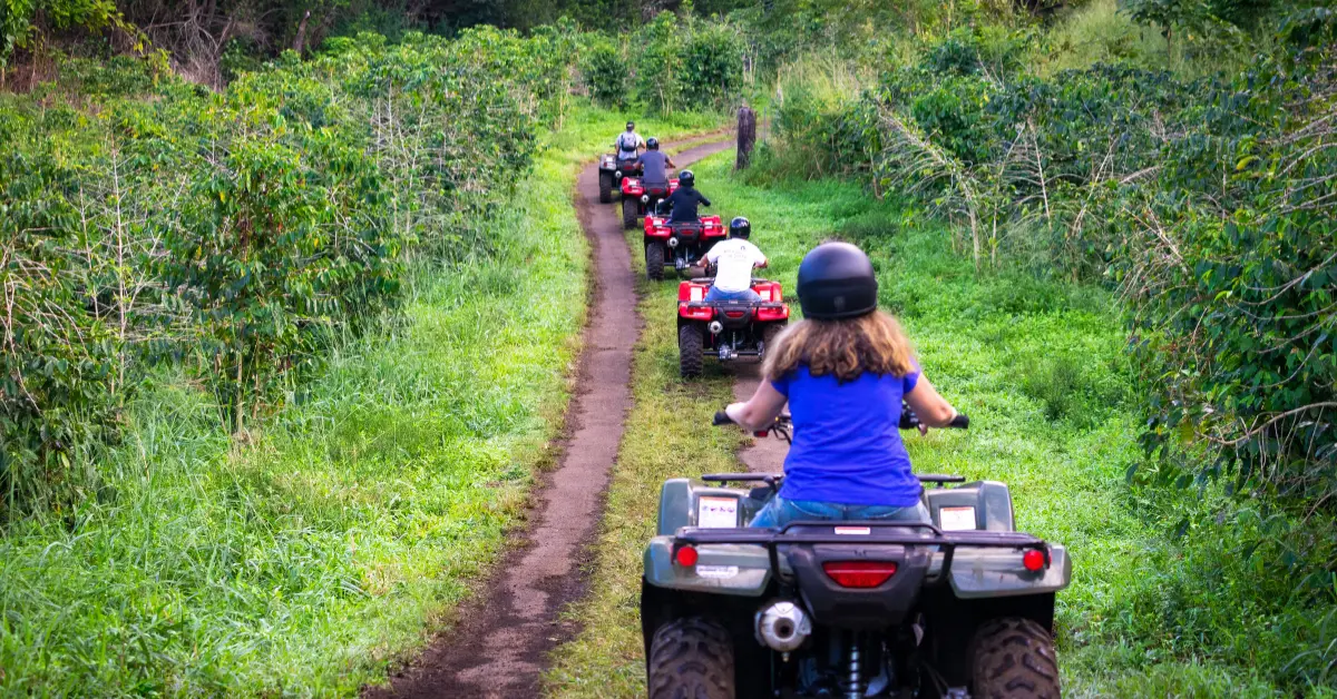 atv tour with aloha adventure farms